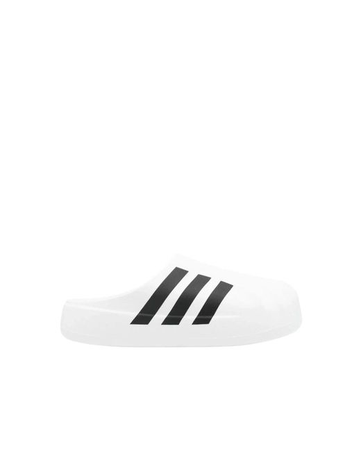 Adidas Originals Adilette Comfort Slides in het White
