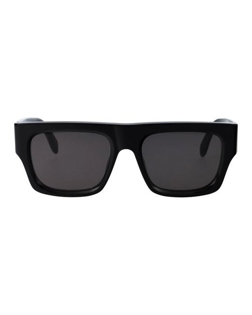 Palm Angels Black Stylische pixley sonnenbrille für den sommer