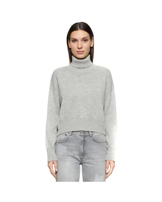 Dondup Gray Turtlenecks
