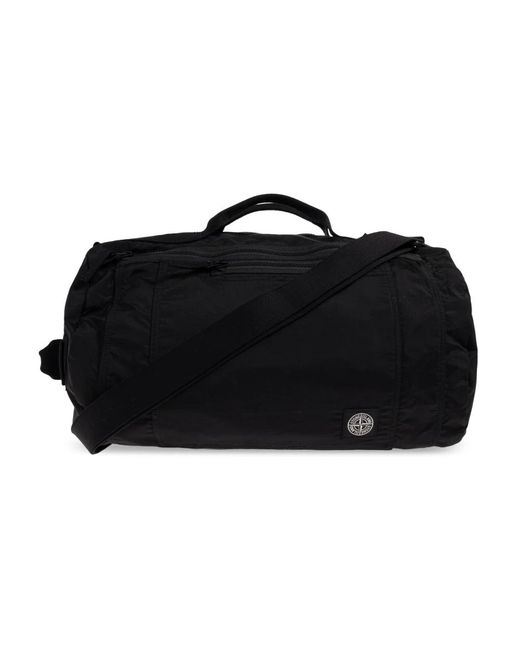 Stone Island Tragetasche Mit Logo-Patch in Black für Herren