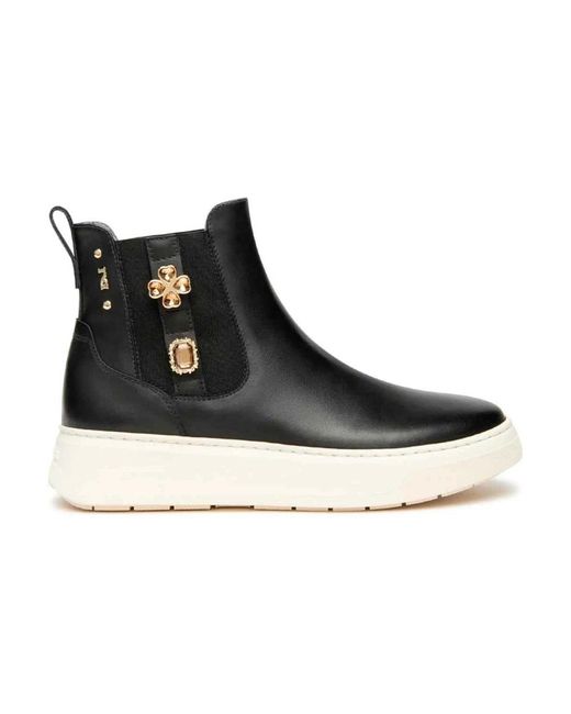 Chelsea Boots Nero Giardini de color Black