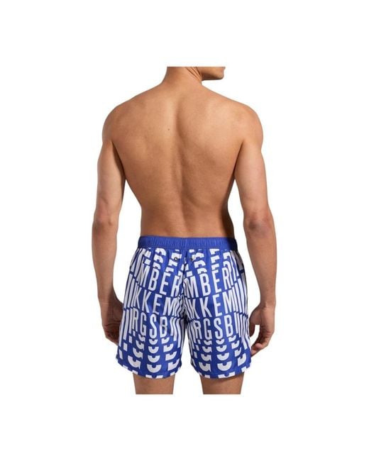 Bikkembergs Blue Beachwear for men