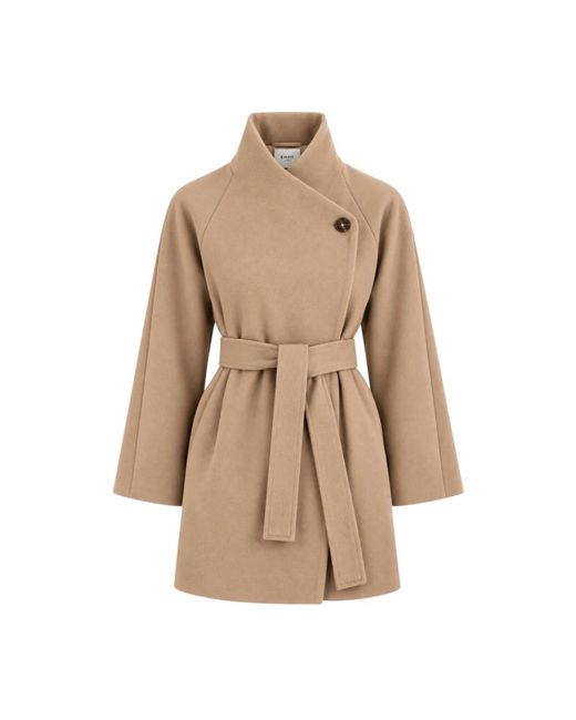 Belted Coats Marella de color Natural
