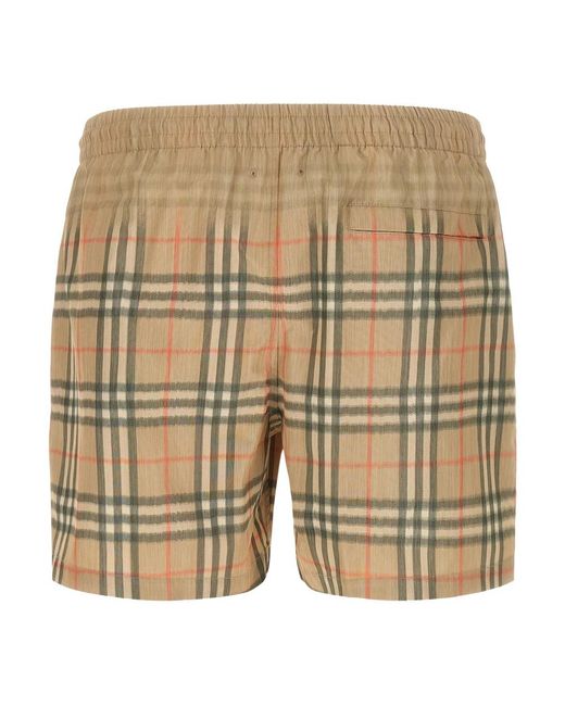 Burberry Badmode ,Beachwear in het Natural voor heren