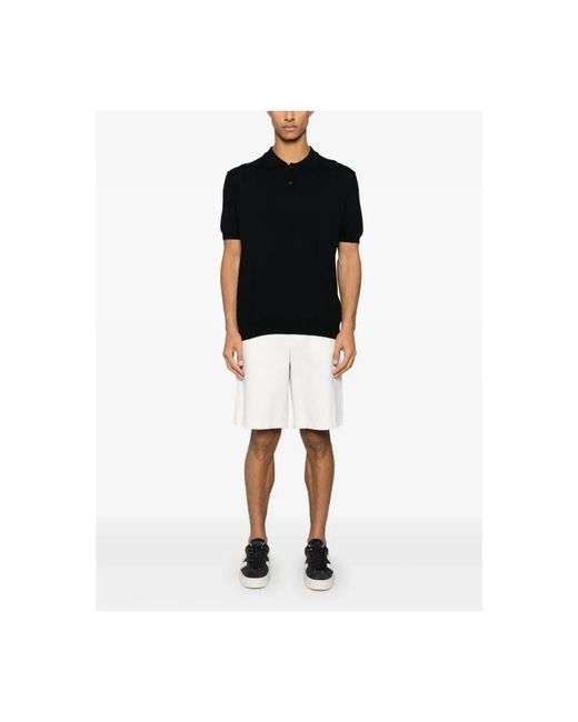 Woolrich Black Polo Shirts for men