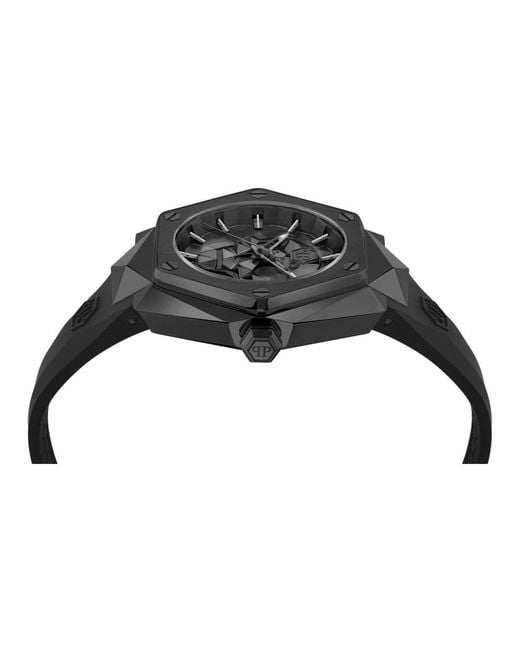 Philipp Plein Black Kull Watch for men