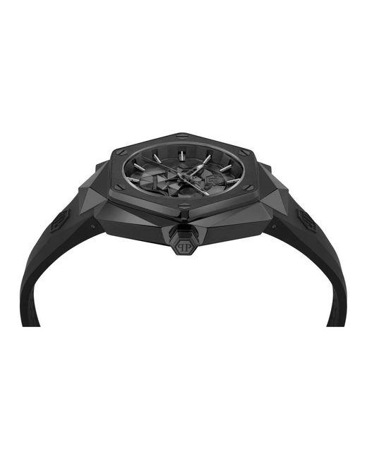 Philipp Plein Black Kull Watch for men