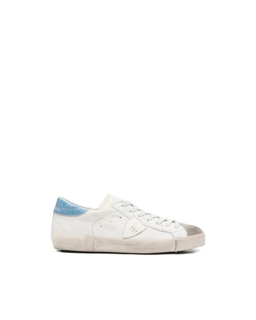 Philippe Model White Sneakers for men