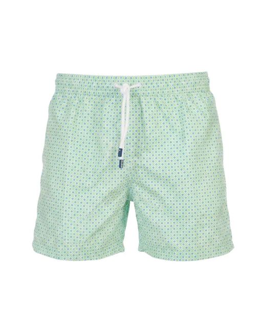 Fedeli Green Beachwear for men