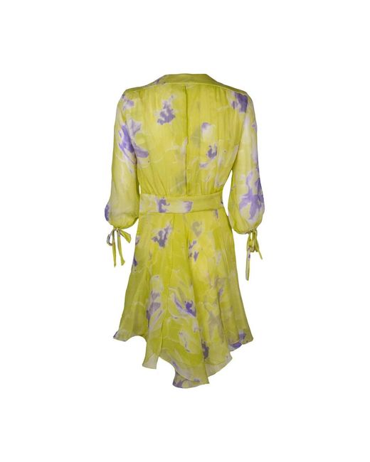 Dondup Yellow Short Dresses