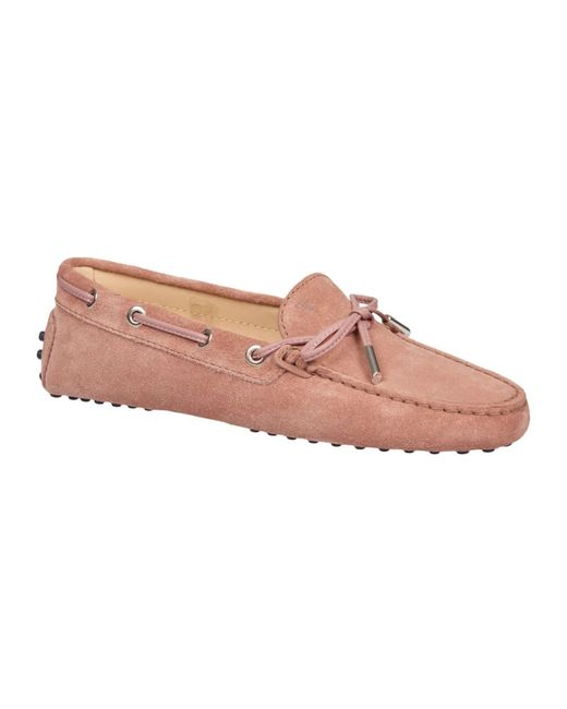 Tod's Pink Sailor Shoes