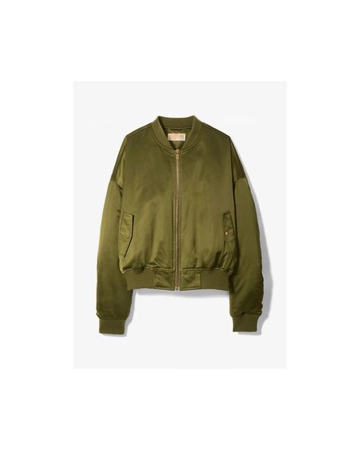 Bomber Jackets Michael Kors en coloris Green