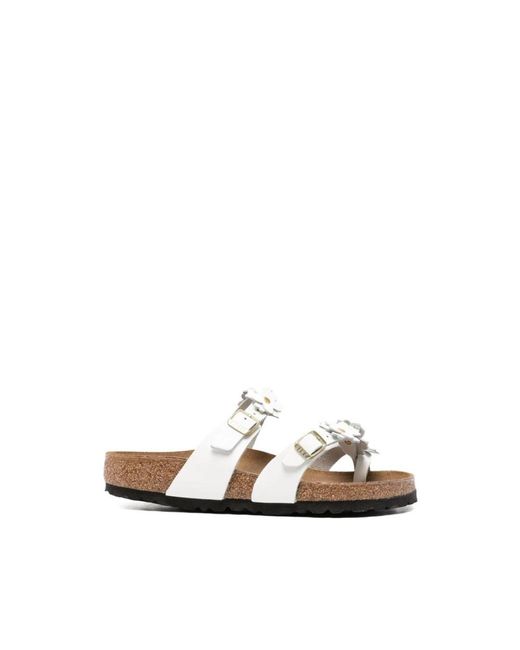 Birkenstock Natural Sliders
