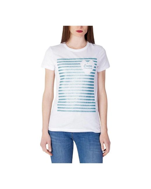 Love Moschino Blue T-Shirts