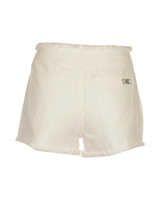 Michael Kors Natural Short Shorts