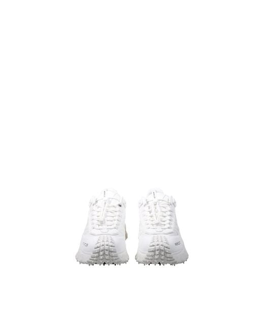 Moncler White Sneakers for men