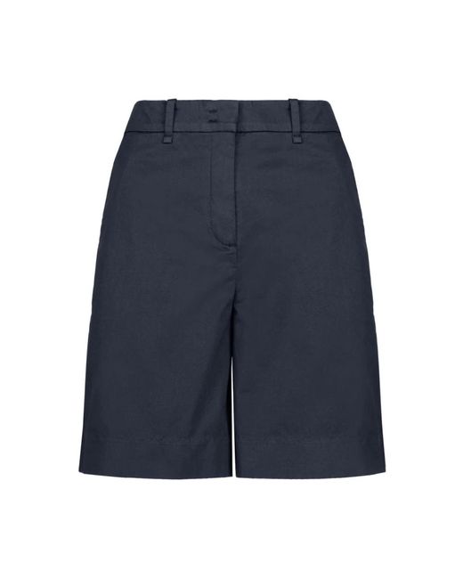 Bomboogie Blue Casual Shorts