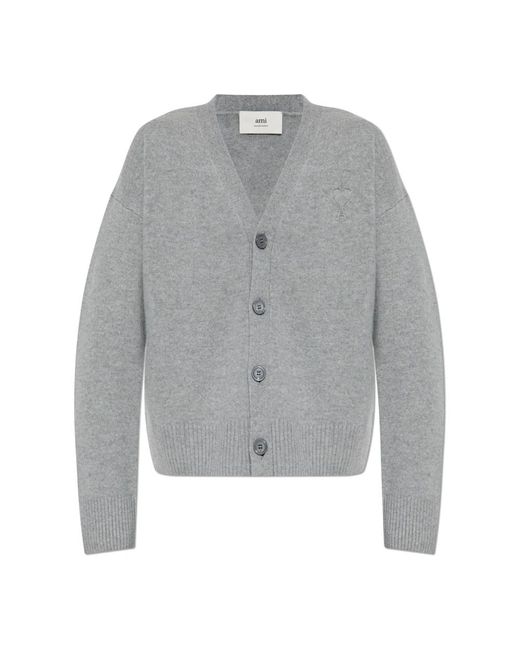 Cardigans AMI pour homme en coloris Gray