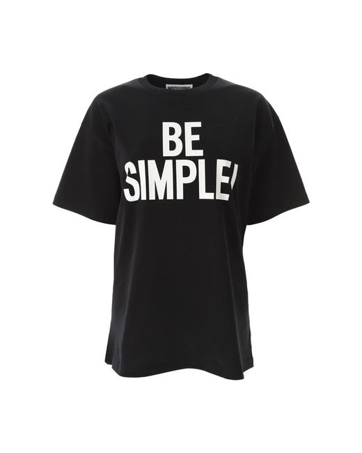 Moschino Black T-Shirts