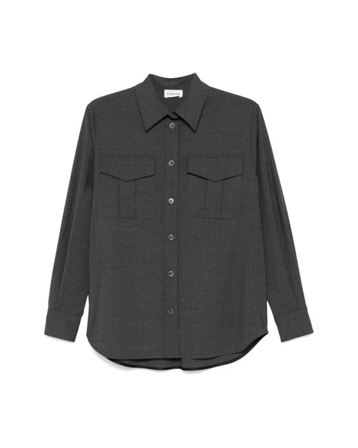 Shirts P.A.R.O.S.H. de color Black