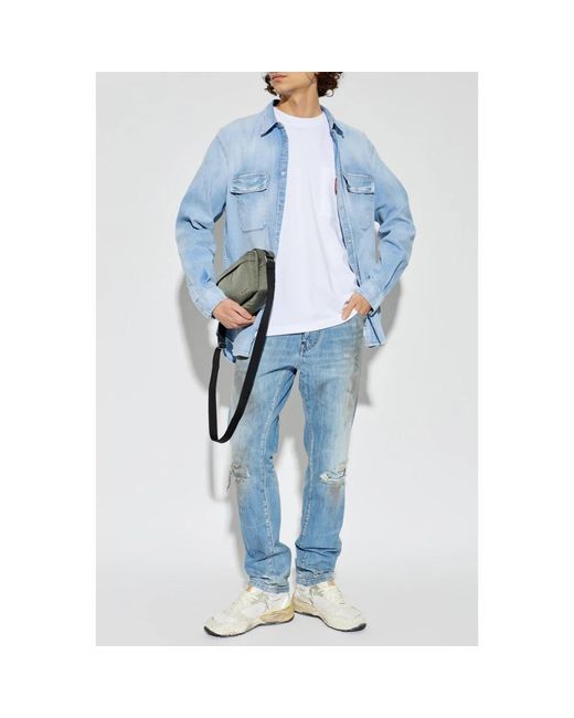 Slim-Fit Jeans di DSquared² in Blue da Uomo
