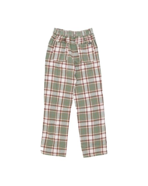 Obey Gray Straight Trousers