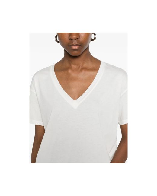Majestic Filatures White T-Shirts