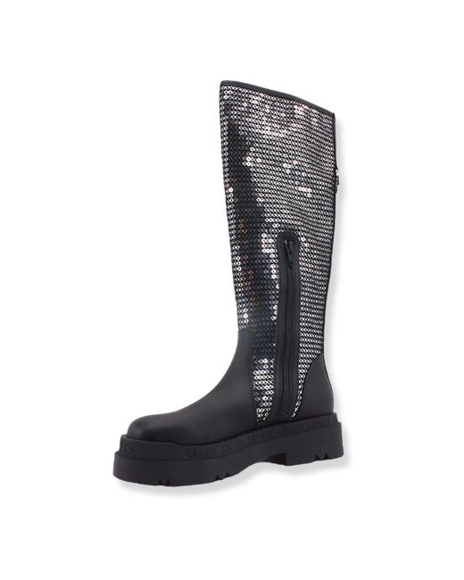 Liu Jo Black High Boots