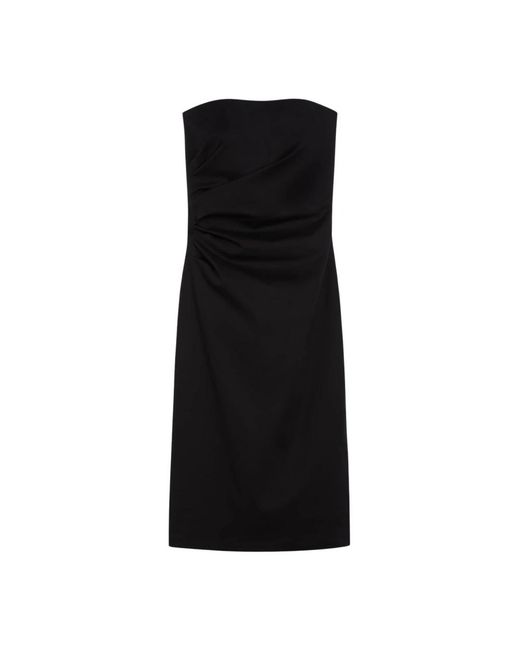 Max Mara Kleedjes ,Zwart ,Elegante Korsetjurk Met Unieke Details in het Black