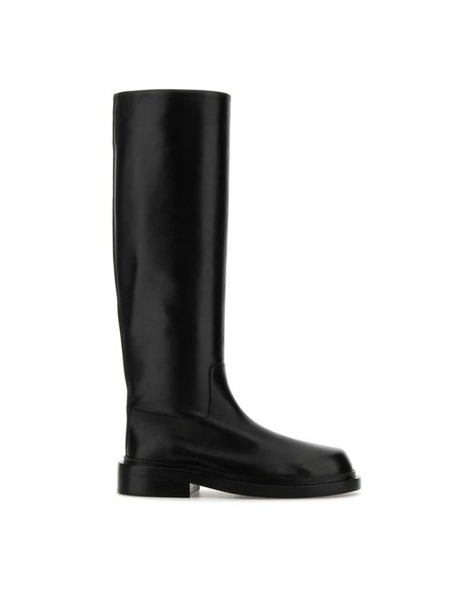 High Boots di Jil Sander in Black
