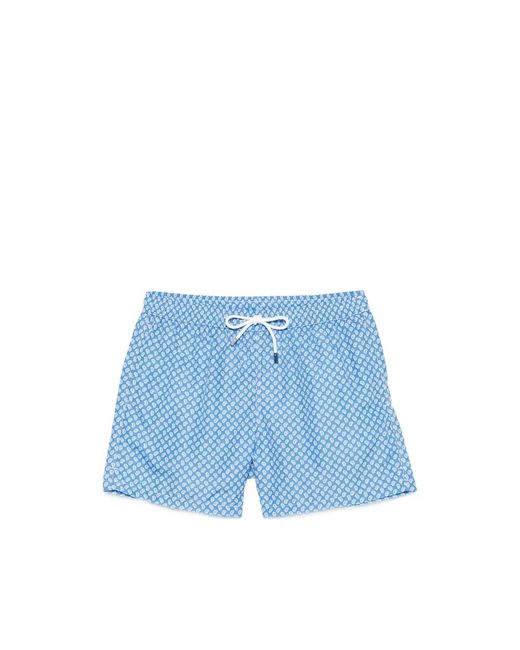 Fedeli Blue Beachwear for men