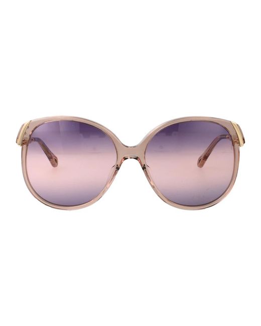 Chloé Zonnebril in het Purple