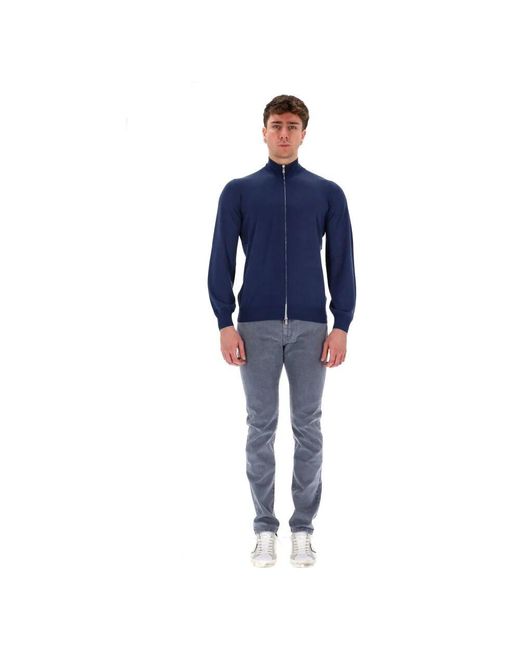 Zip-Throughs Brunello Cucinelli de hombre de color Blue