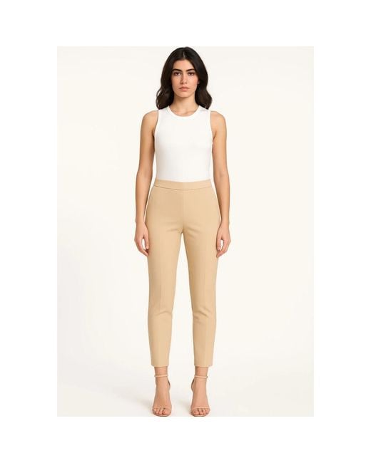 Clips Natural Slim-Fit Trousers