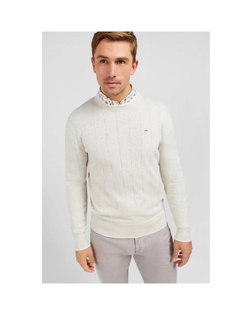 Knitwear > round-neck knitwear Eden Park pour homme en coloris White