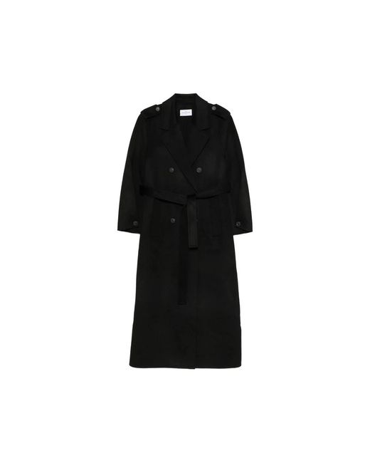 The Dynamis Studio Black Double-Breasted Coats