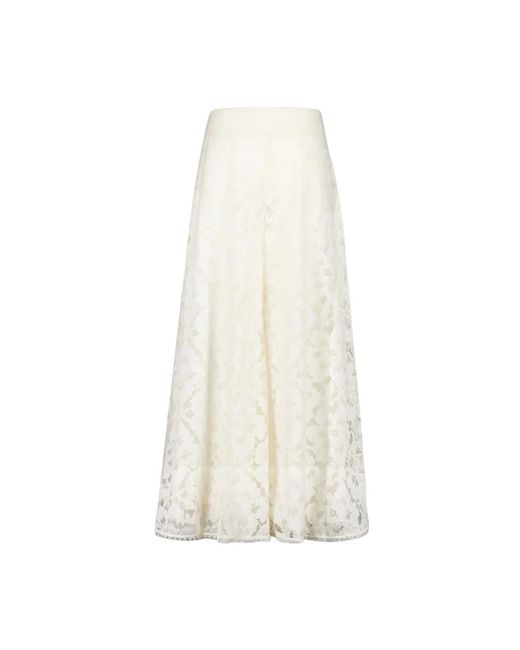 Zimmermann White Wide Trousers