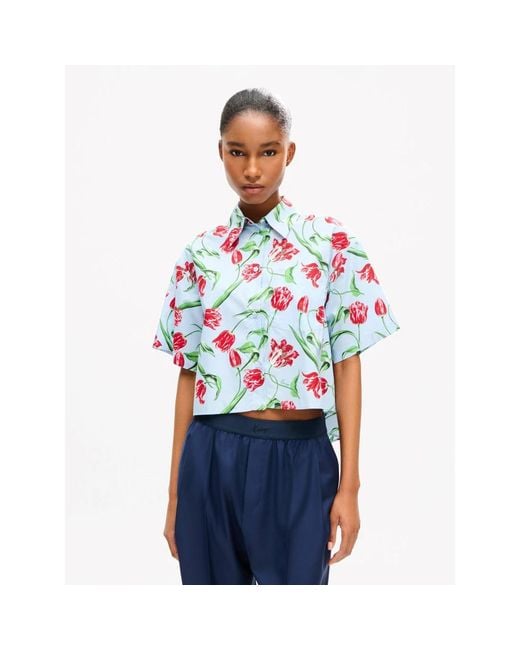 Shirts KENZO de color Blue