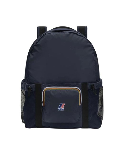 K-Way Blue Backpacks