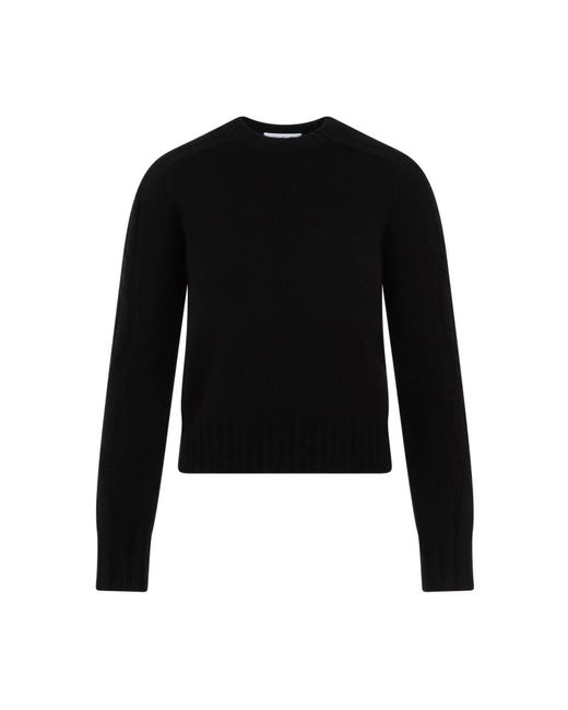 Max Mara Black Berlina pullover in schwarz,round-neck knitwear