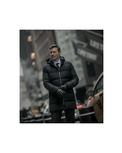 UBR Black Parkas for men