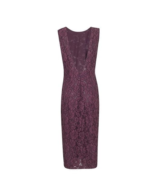Pinko Purple Midi Dresses