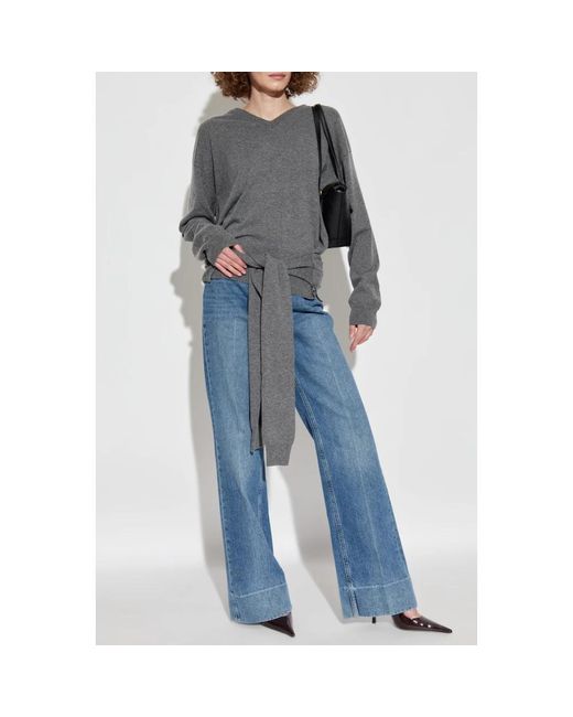 Dolce & Gabbana Trui Met Stropdasdetail in het Gray