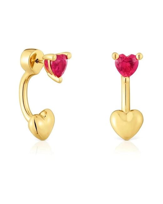 Earrings Tous de color Pink