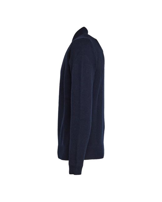 FILIPPO DE LAURENTIIS Blue Round-Neck Knitwear for men