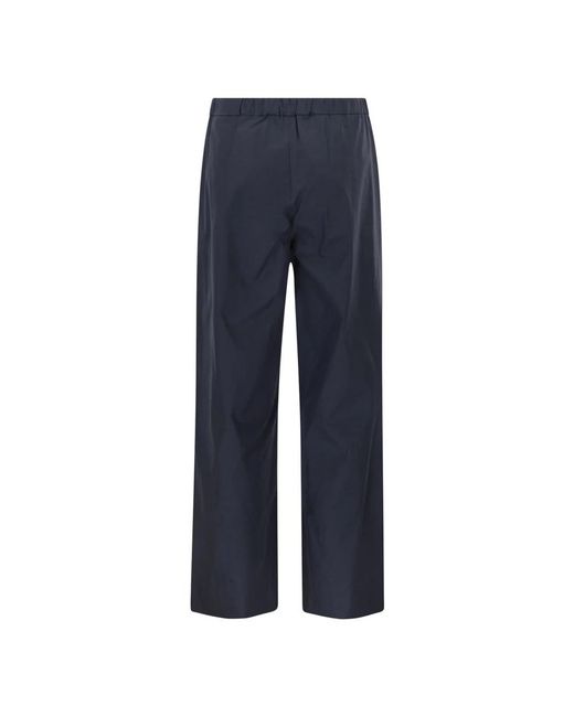 Max Mara Blue Wide Trousers