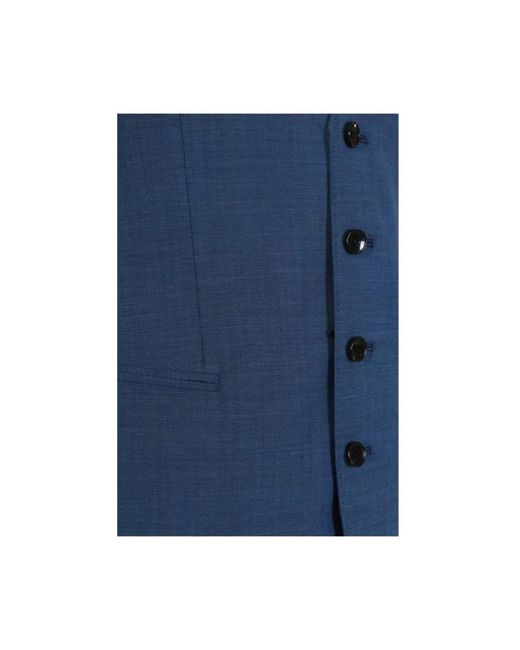 Boss Blue Waistcoats for men