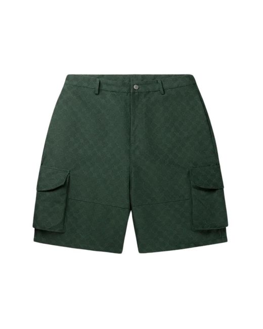Daily Paper Green Casual Shorts for men