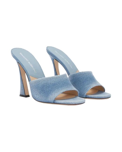 Shoes > heels > heeled mules Ermanno Scervino en coloris Blue
