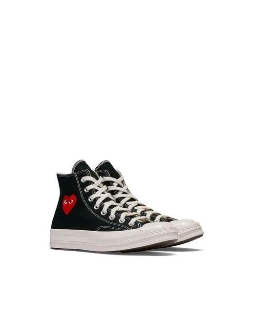 COMME DES GARÇONS PLAY Black Sneakers for men
